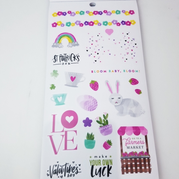 Orange Seasonal Sticker Book The Happy Planner New - Picture 3 of 8